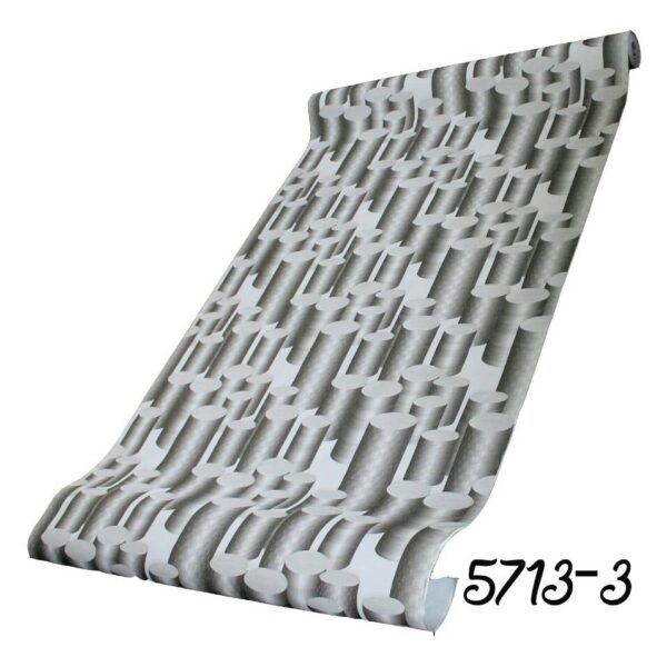 060 600x600 - GREY 3D EFFECT PVC WALLPAPER-5713-3