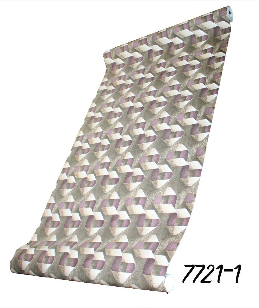 GREY LINE DESIGN WALLPAPER-7721-1 GREY LINE DESIGN WALLPAPER-7721-1