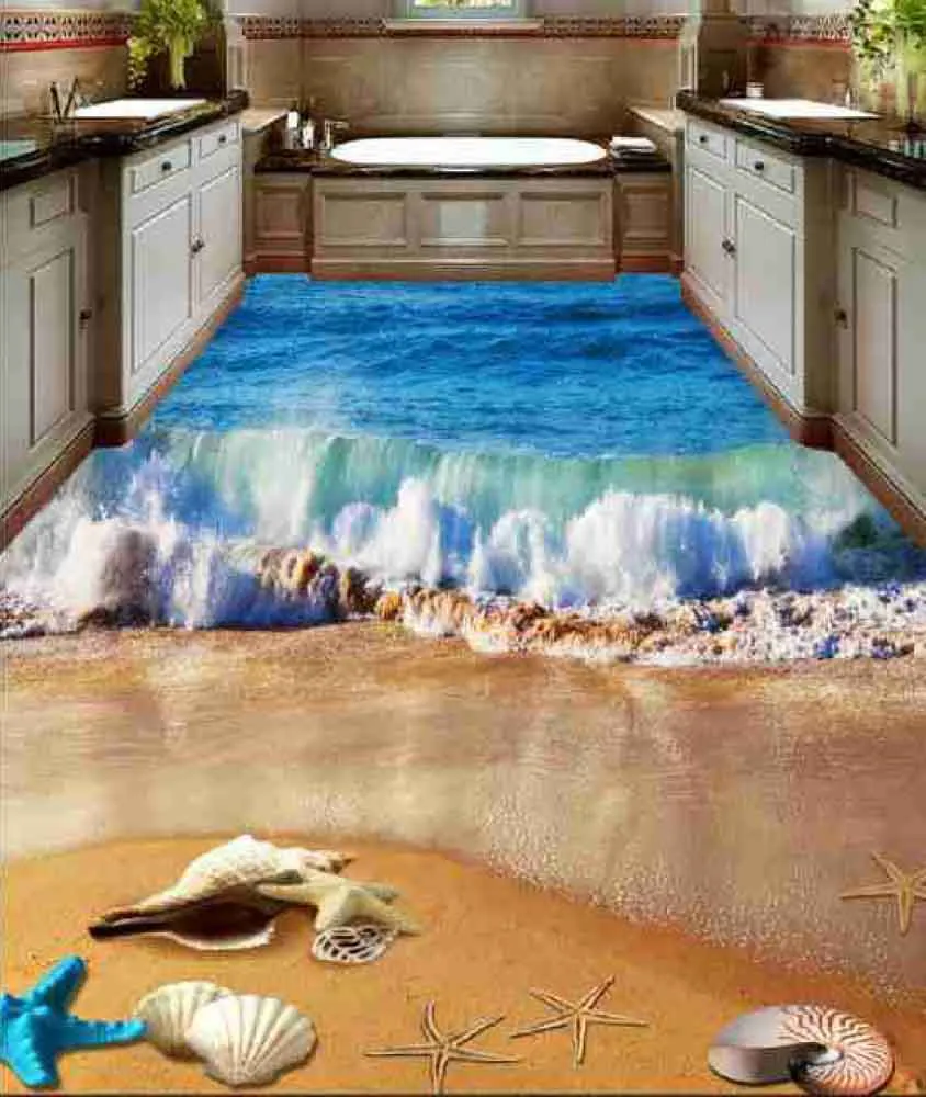 3D Beach Epoxy Flooring 3D Beach Epoxy Flooring