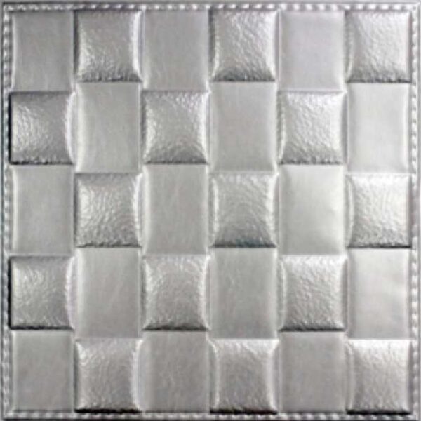 3D Beige Leather Wall Panel XK 53 600x600 - 3D Beige Leather Wall Panel - XK-53