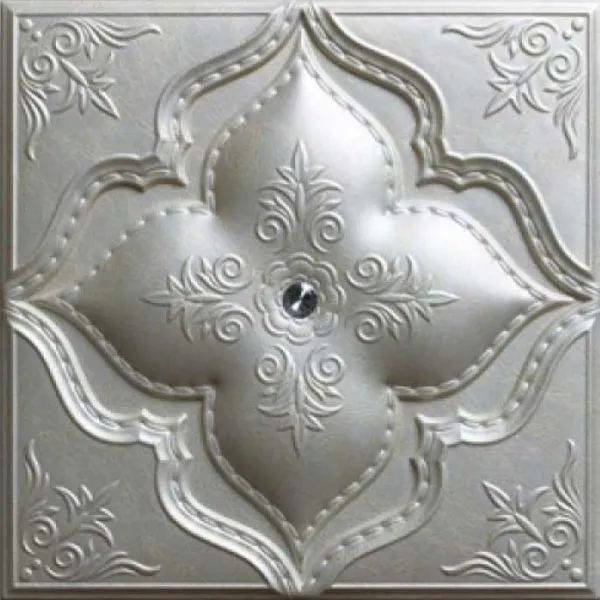 3D Beige Leather Wall Panel – XK-74
