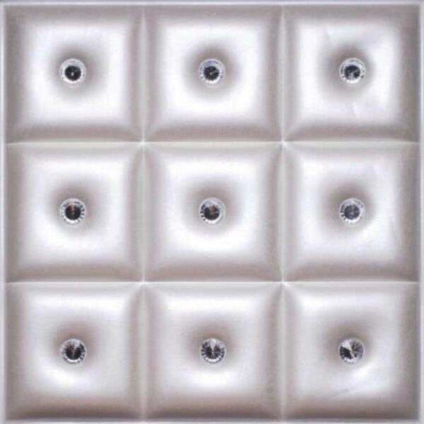 3D Beige Leather Wall Panel xk 9 600x600 - 3D Beige Leather Wall Panel - xk-9
