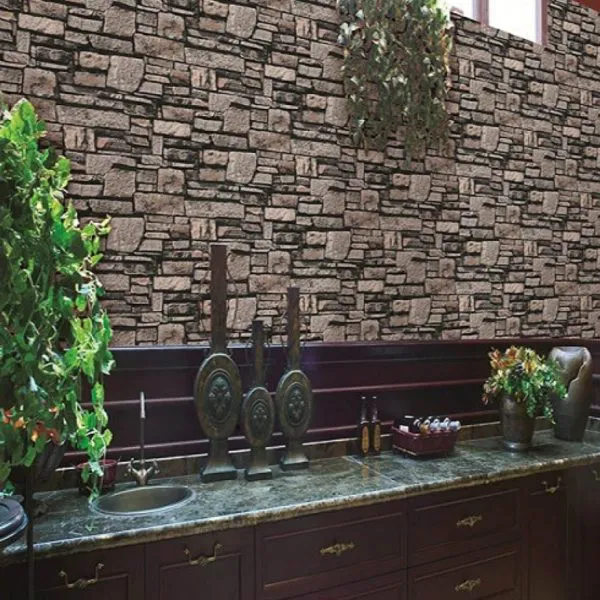 3D Brick Wall Paper -WJ203-5