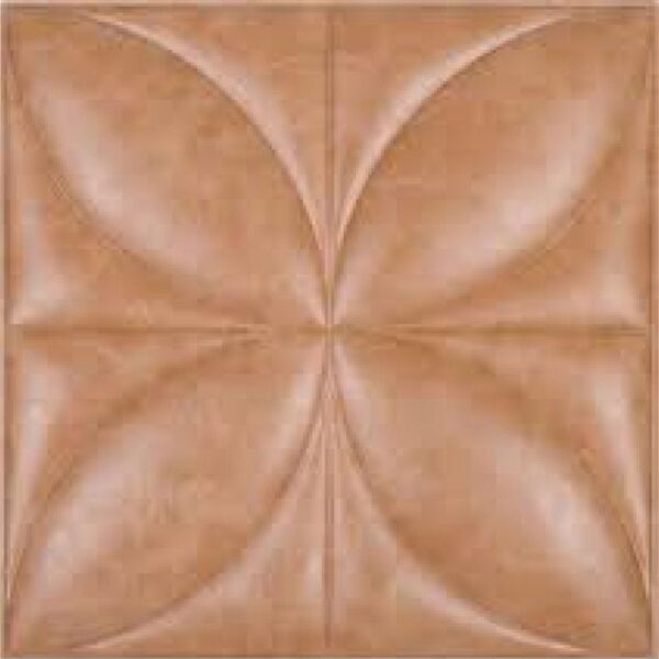 3D Brown Leather Wall Panel xk 38 600x600 - 3D Brown Leather Wall Panel - xk-38