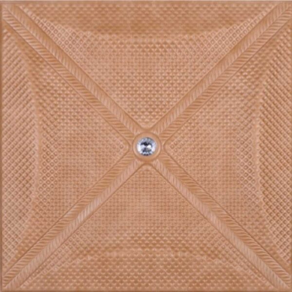 3D Brown Leather Wall Panel – xk-40