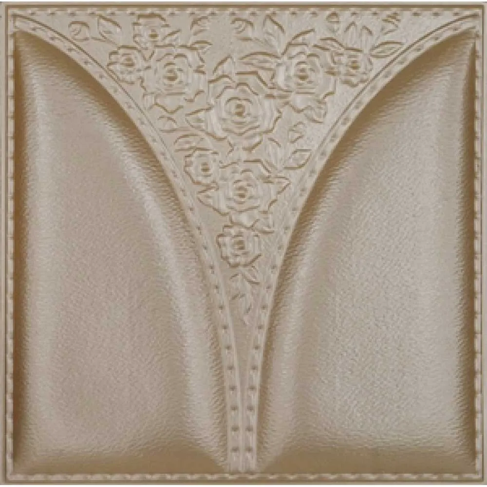3D Brown Leather Wall Panel – xk-41 3D Brown Leather Wall Panel – xk-41