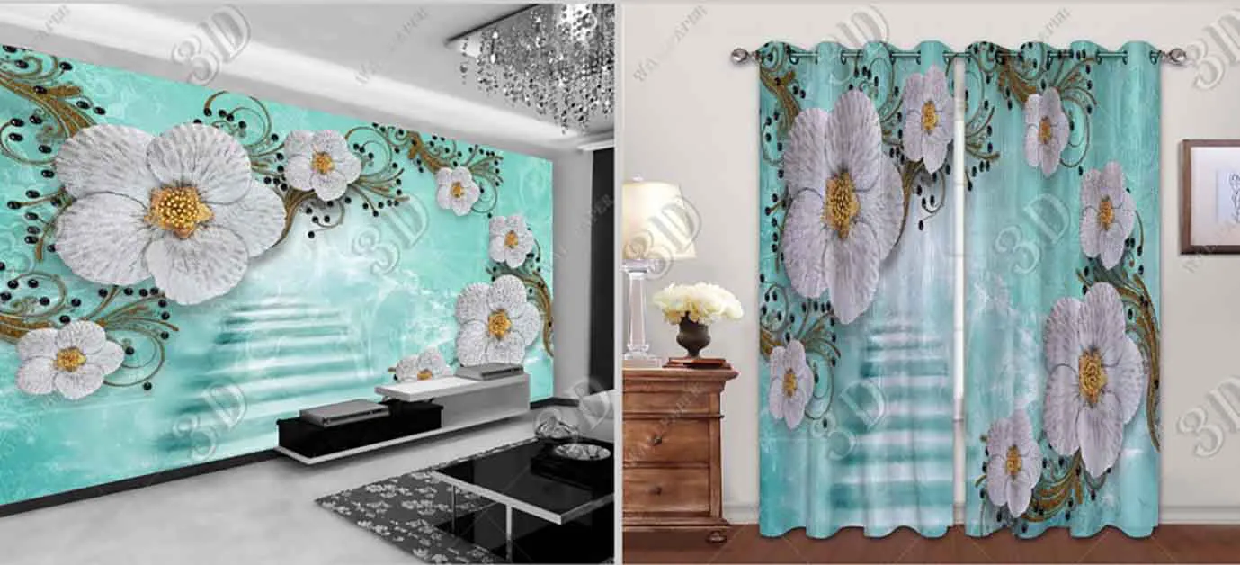 3D Curtain – 60611 3D Curtain – 60611