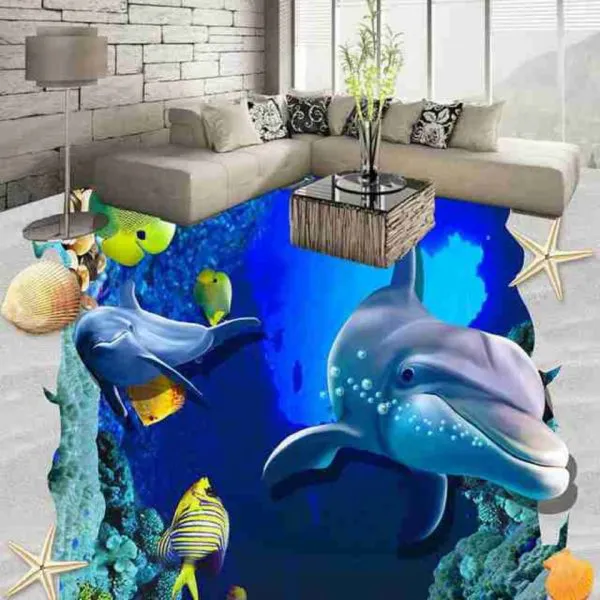 3D Customized Vinyl Flooring