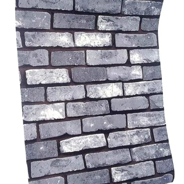 3D Grey Brick Wallpaper – 88196