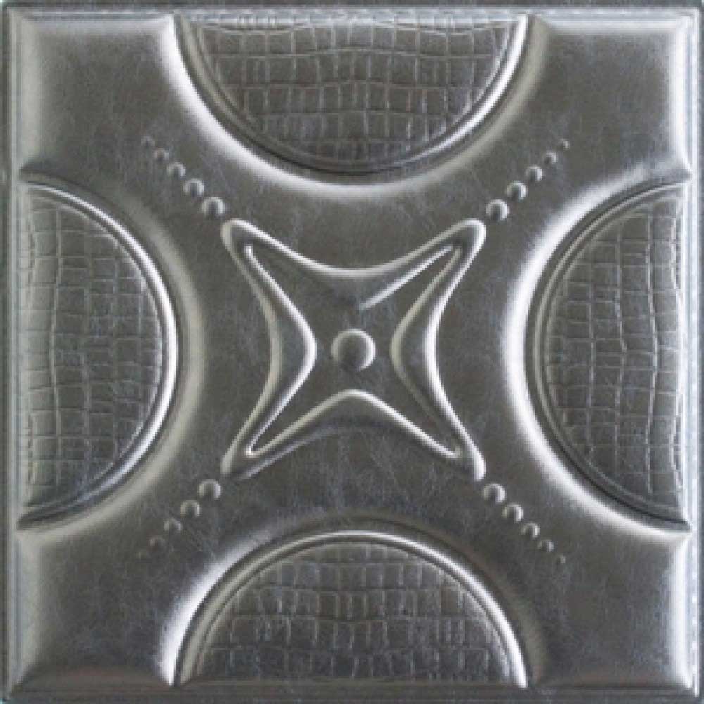 3D Grey Leather Wall Panel – xk-72 3D Grey Leather Wall Panel – xk-72