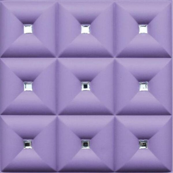 3D LilacLeather Wall Panel xk 26 600x600 - 3D LilacLeather Wall Panel - xk-26