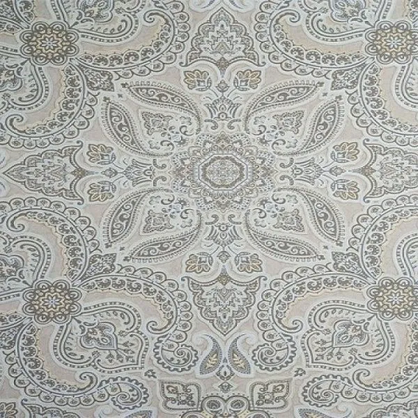 3D Mooka Cream Damask Wallpaper – MK1055