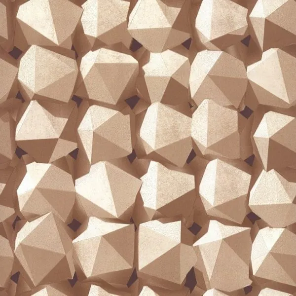 3D Mooka Brown Wallpaper MK1058