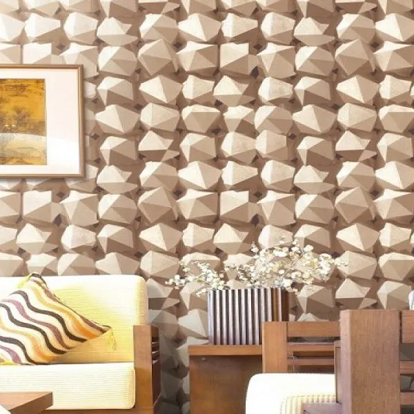 3D Mooka Brown Wallpaper MK1058