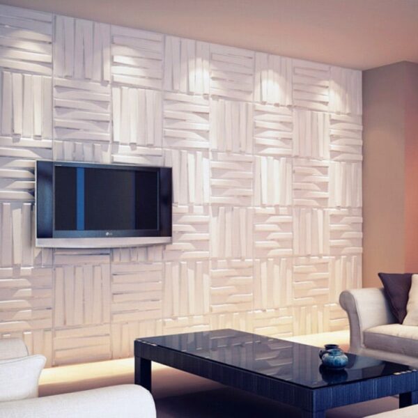 3D Panel Bladet 600x600 - 3D Panel - Bladet