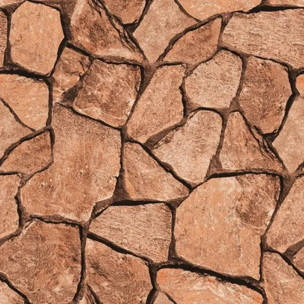 3D Vinyl PVC Waterproof Stone Wallpaper – WJ207-5