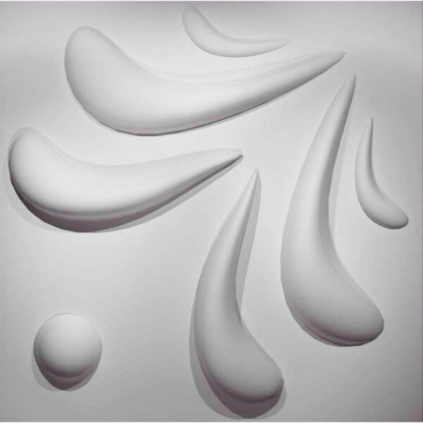 3D Wall Panel Daisy 2 600x600 - 3D Wall Panel - Daisy