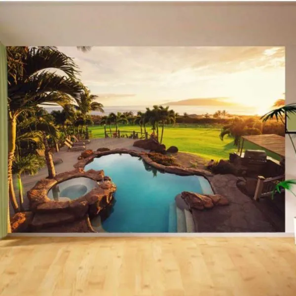 3D Wallpaper Tranquility Silence