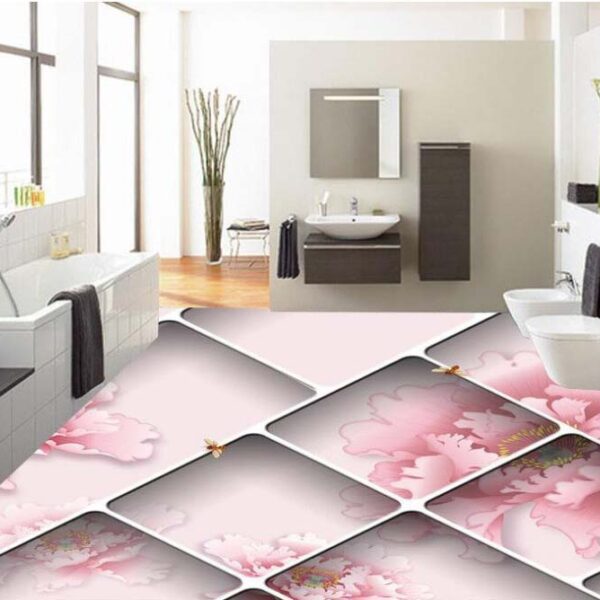 3d Floral Epoxy Flooring
