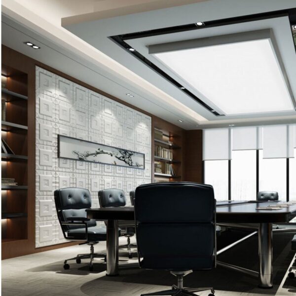 3d Leather Wall Panel Burmuda 600x600 - 3d Leather Wall Panel - Burmuda