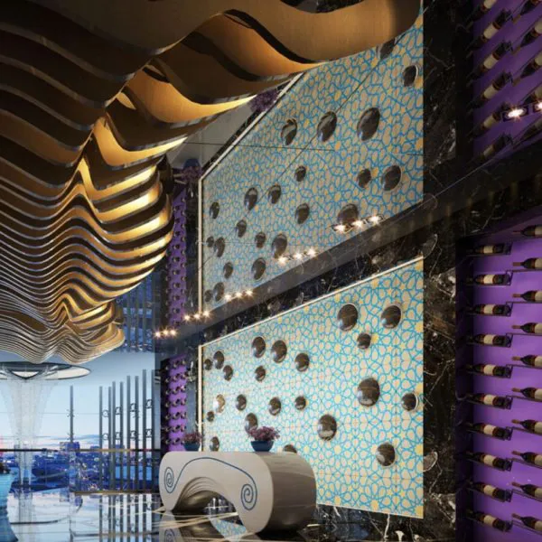 3d Leather Wall Panel – Galaxy