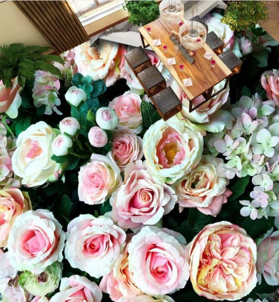 3d Rose Flowered Epoxy Floor 3d Rose Flowered Epoxy Floor