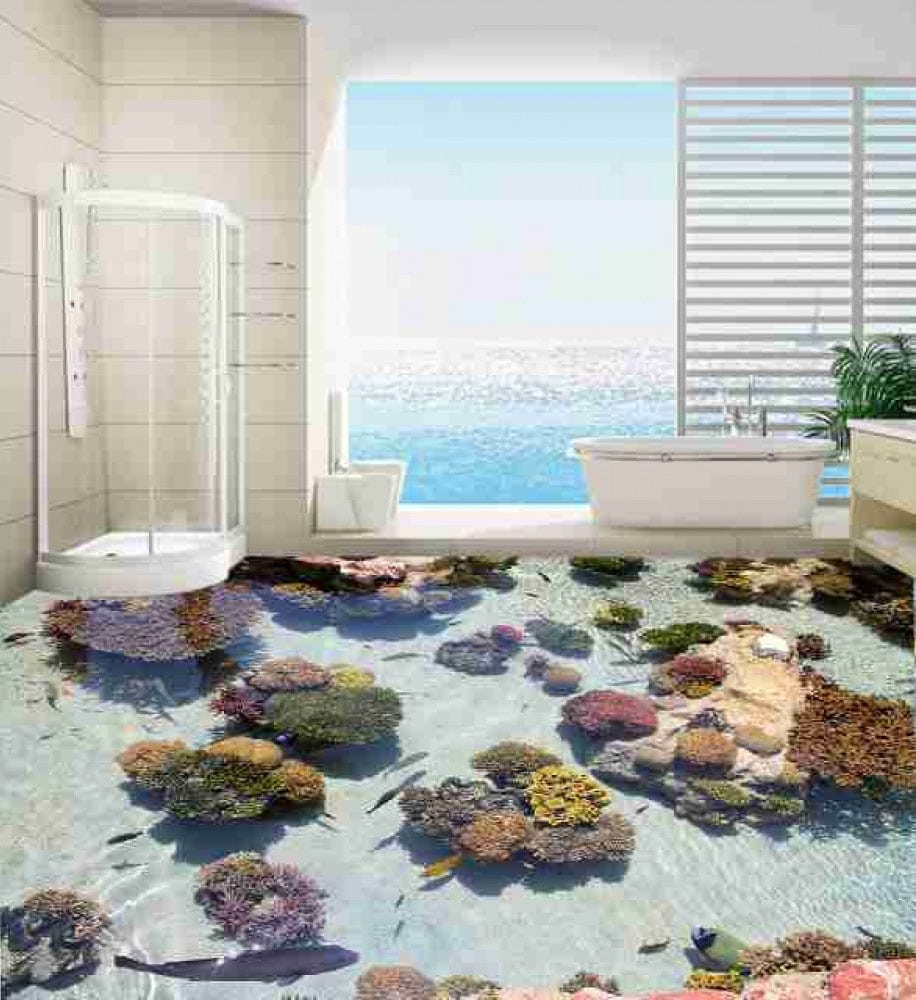 3d Shallow Sea Epoxy Flooring 3d Shallow Sea Epoxy Flooring