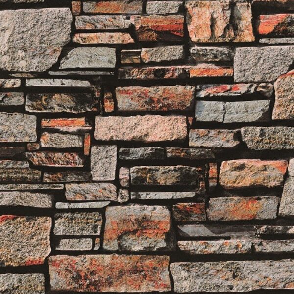 3d Stone Washable PVC Waterproof Wallpaper – WJ203-1