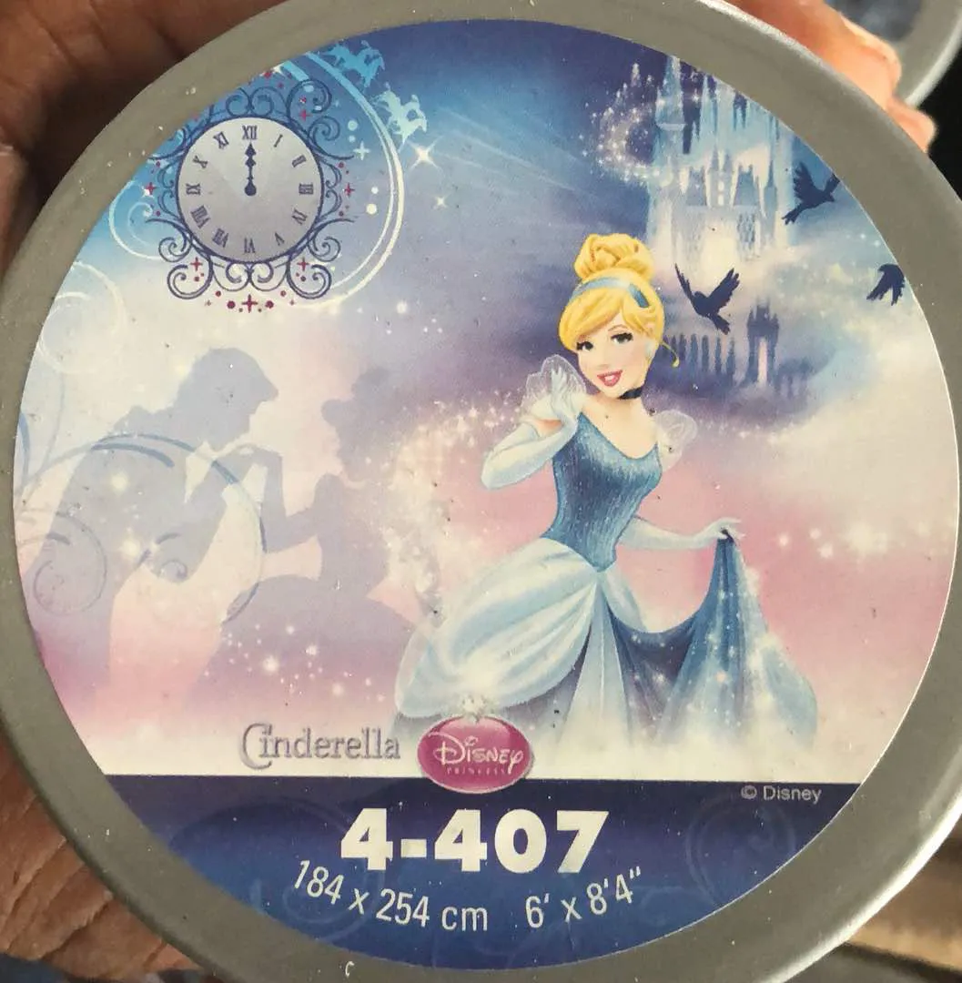 Disney Princess Wall Mural-4-407 Disney Princess Wall Mural-4-407