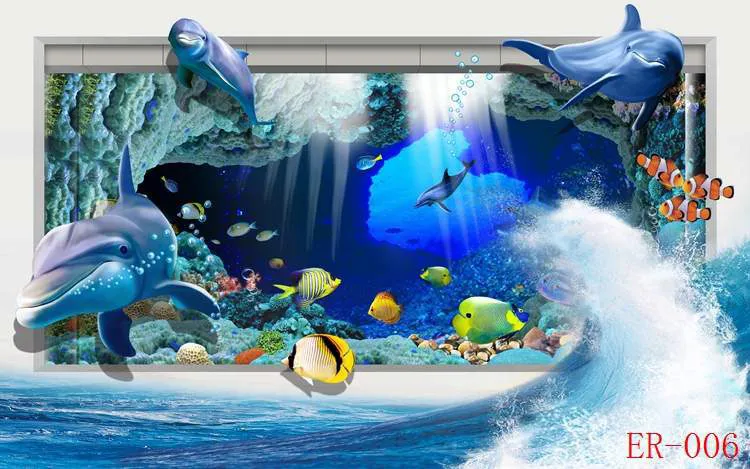 3D Available Underwater Mural(In stock) 3D Available Underwater Mural(In stock)