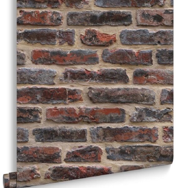 Superfresco Easy Industry Brick Rouge Wallpaper 4001
