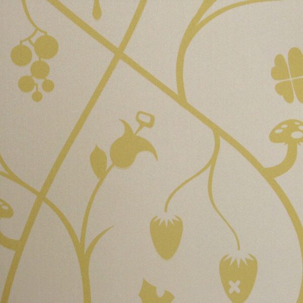 Yellow Floral Wallpaper – 71121