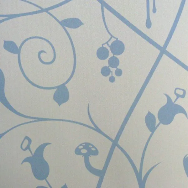 Blue Floral Wallpaper – 71122