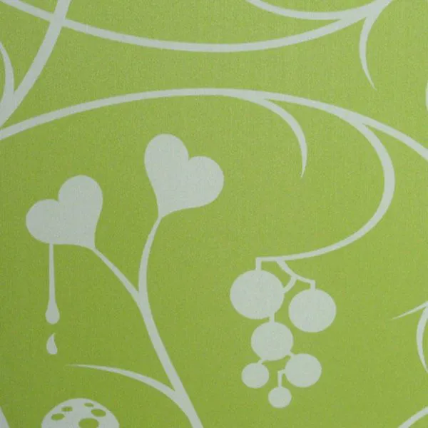 Lemon and White Butterfly Wallpaper – 71144