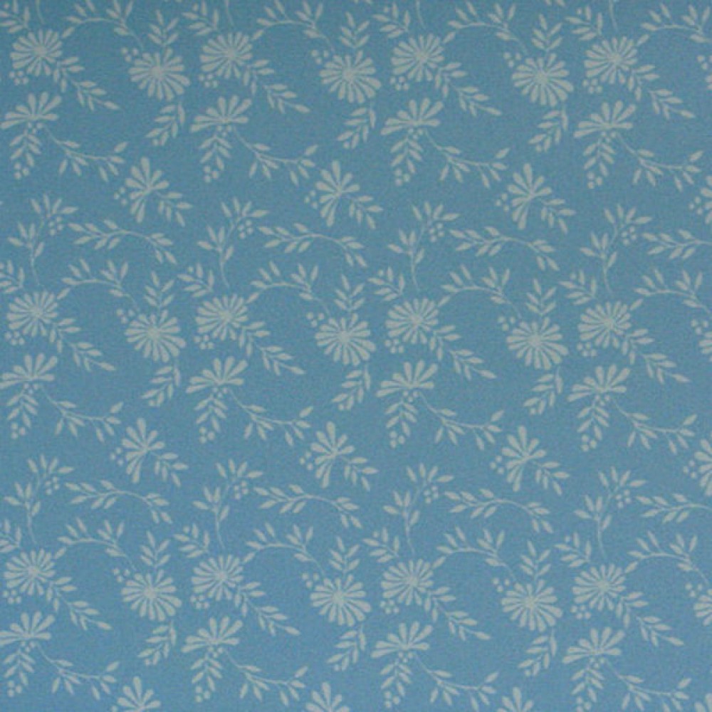 Blue Flower- Wallpaper – 71138 Blue Flower- Wallpaper – 71138