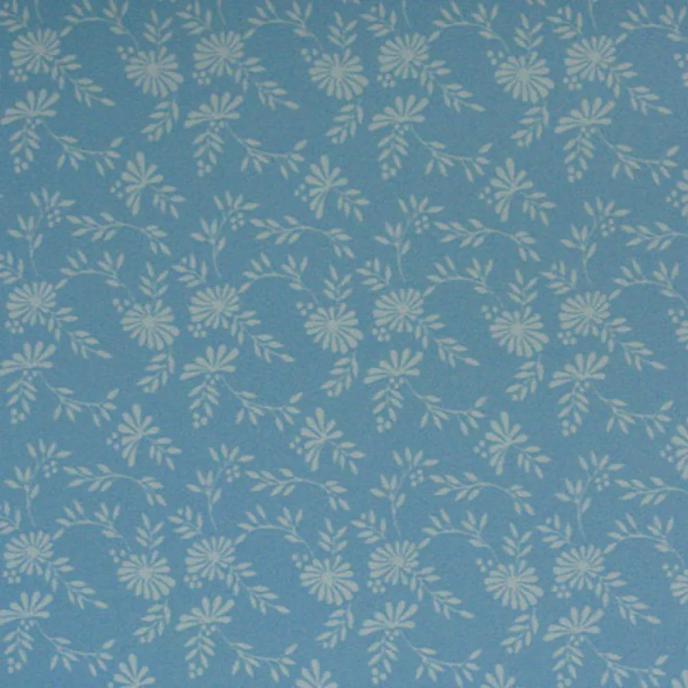 Blue Flower- Wallpaper – 71138 Blue Flower- Wallpaper – 71138