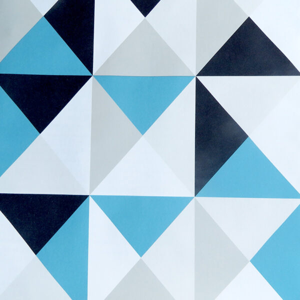 Super Fresco Easy Polygon Blue Reference 7356