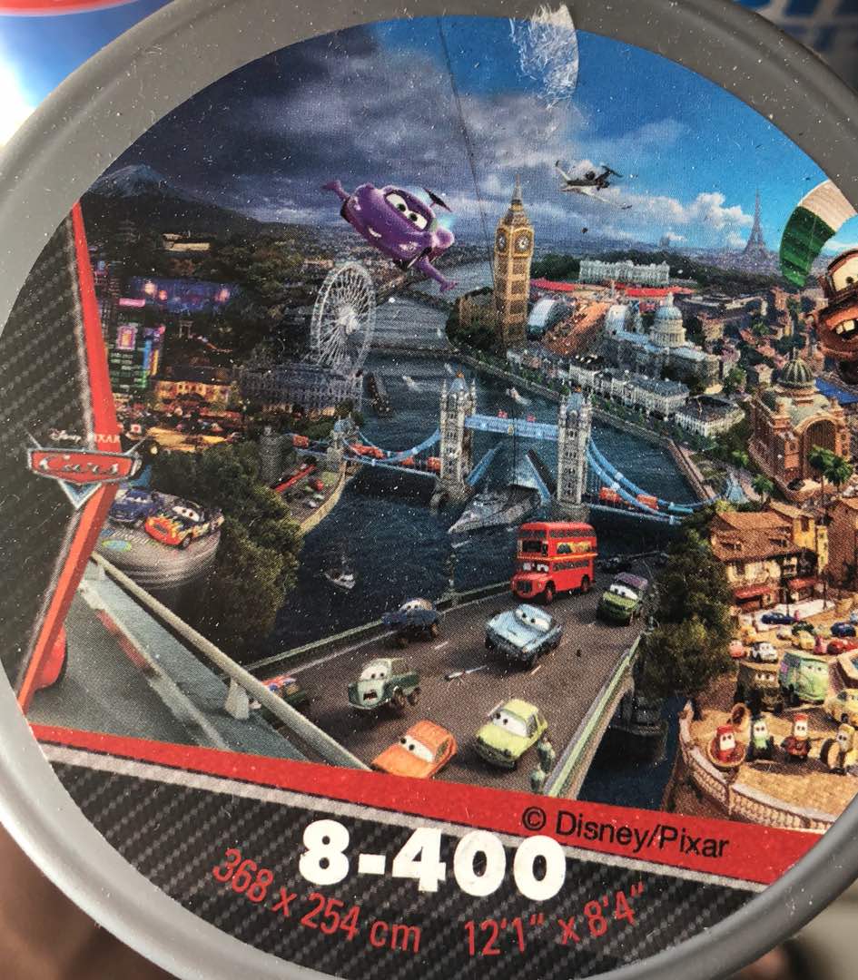 Disney Cars Wall Mural-8-400 Disney Cars Wall Mural-8-400