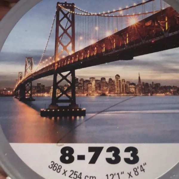 Paris Bridge Photo Mural -8-733