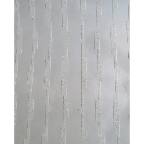White Patterned Wallpaper – BEL02005