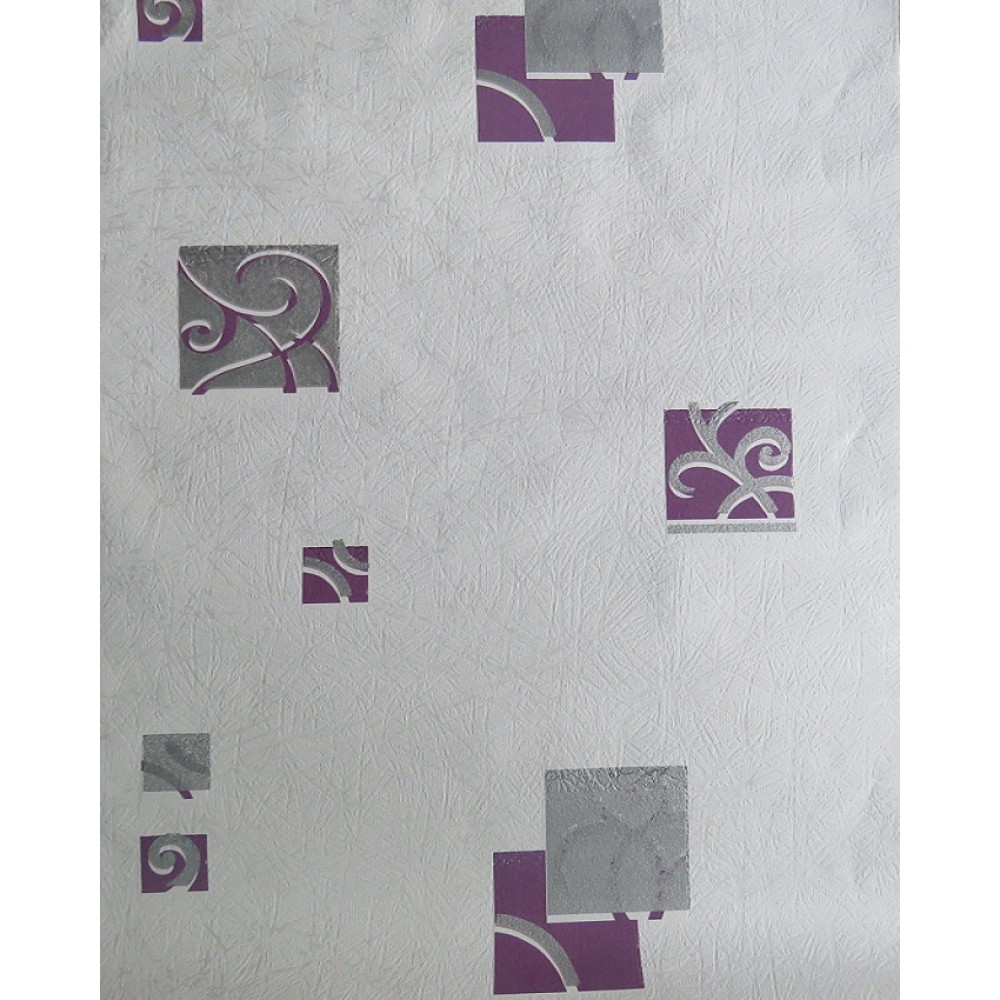 White and Purple Wallpaper – BEL02007 White and Purple Wallpaper – BEL02007
