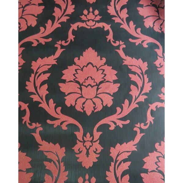 BEL02012 1000x1000 600x600 - RED BLACK DAMASK WALLPAPER - BEL02012