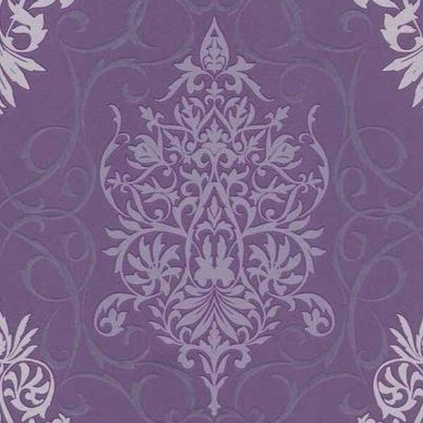Baroque Purple Damask Rasch Wallpaper 796179 600x600 - Baroque Purple Damask Rasch Wallpaper - 796179