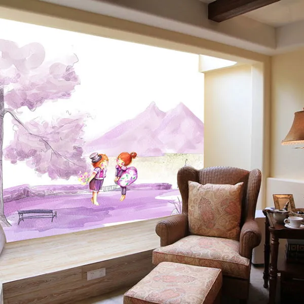 Cartoon Anime Series Mural Wallcovering – KT-005