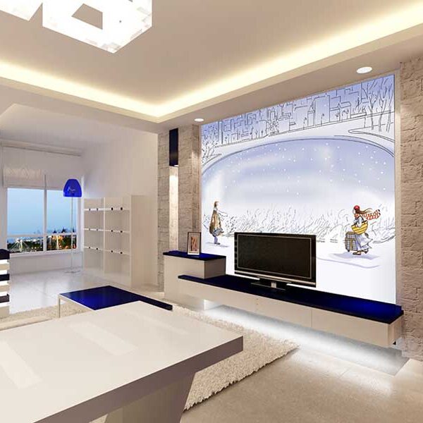 Cartoon Anime Series Mural Wallcovering – KT-008