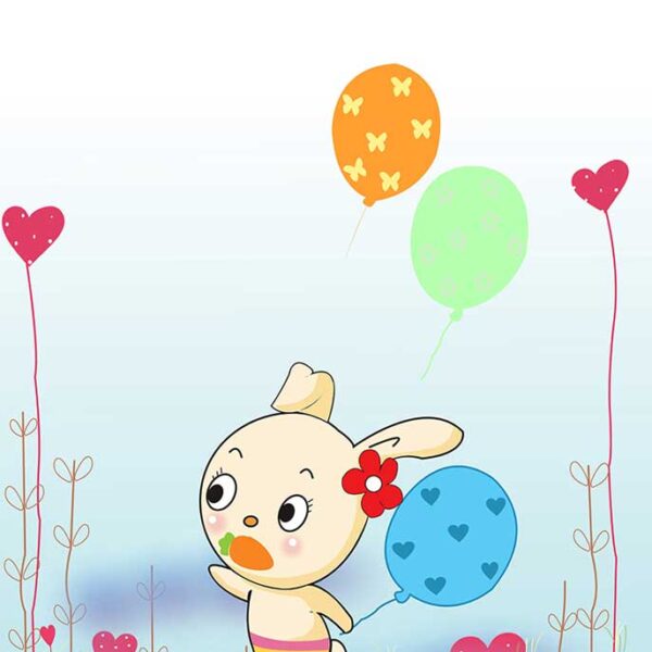 Cartoon Anime Series Mural Wallcovering – KT-009