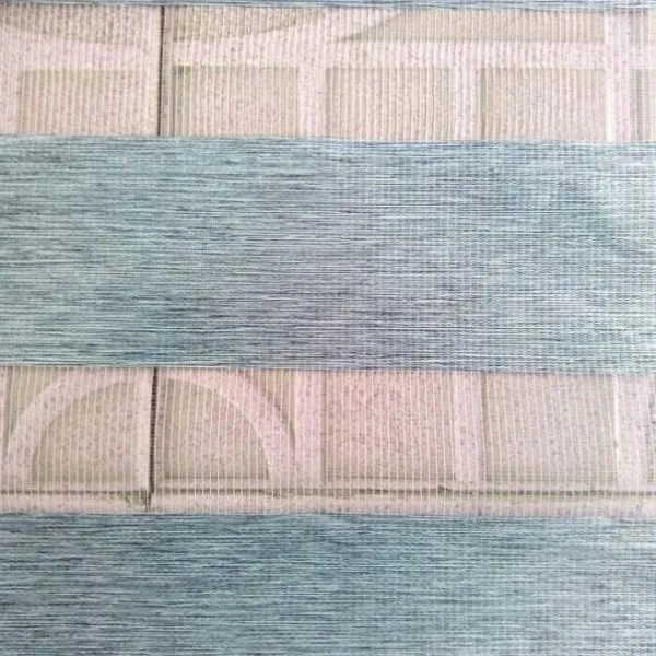 Day And Night Blue/Silver Roller Blinds