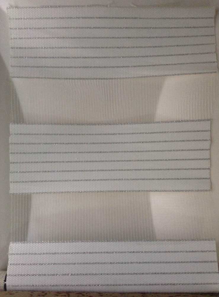 Day And Night White and Silver Roller Blinds Day And Night White and Silver Roller Blinds