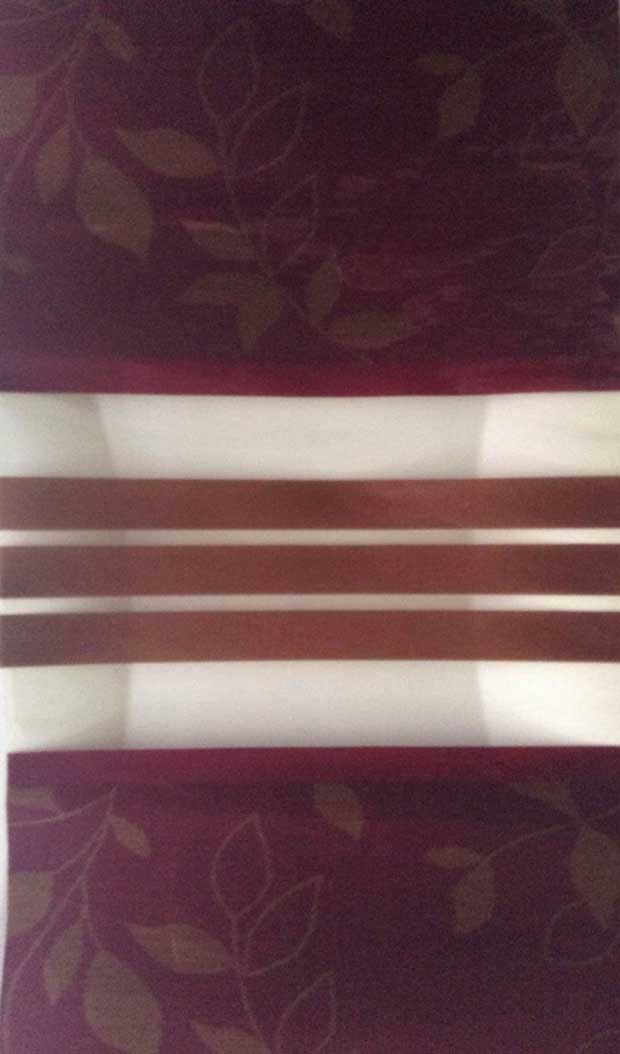 Day and Night Wine Floral Roller Blinds Day and Night Wine Floral Roller Blinds