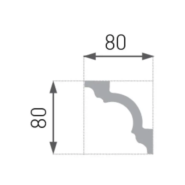 Decorative Finish Moulding E-15